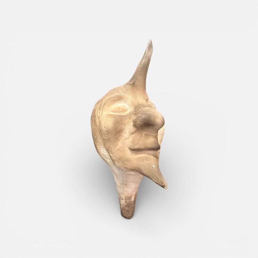 Vintage Ceramic Puppet Head