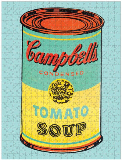 Andy Warhol Campbell's Soup 2-in-1 Double-Sided Puzzle 500 pcs.