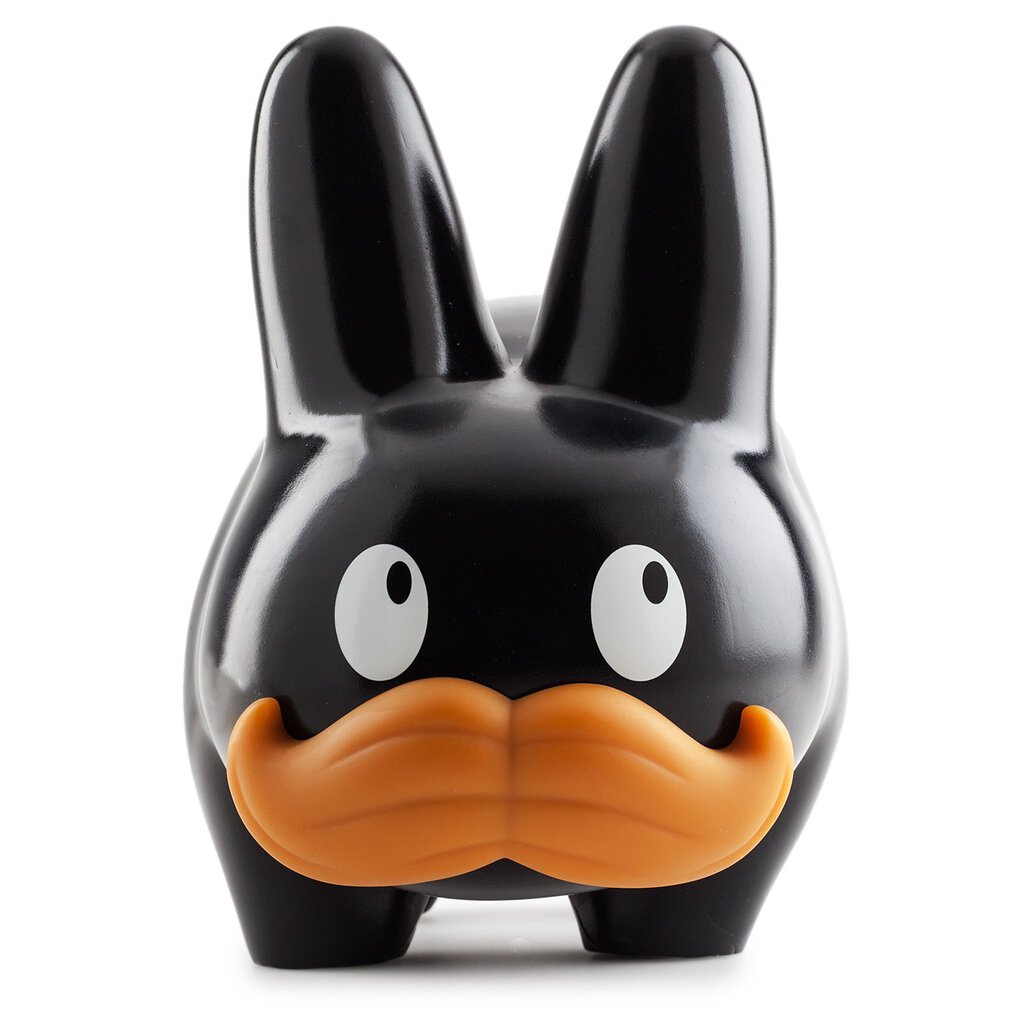 Labbit' Happy Stache Vinyl Black 10"