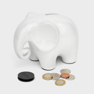 Ellie Ceramic elephant money bank (Luckies)