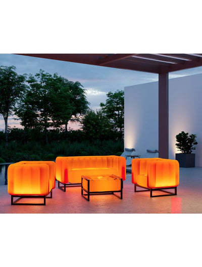 Yomi Lighted sofa Orange