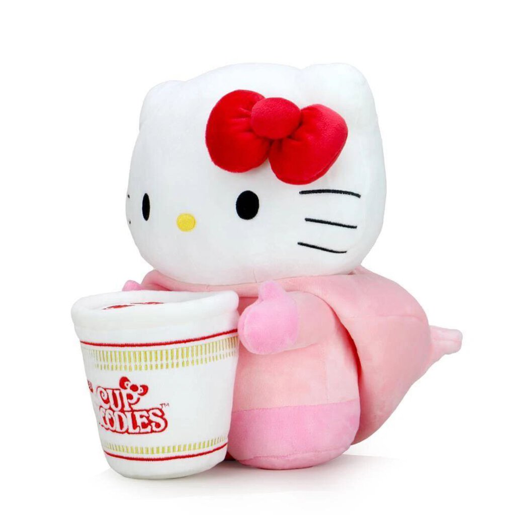 NISSIN CUP NOODLES X HELLO KITTY® PORK CUP MEDIUM PLUSH