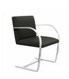 Knoll Brno Black Leather Chair