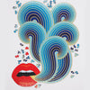 Jonathan Adler Lips Foil Puzzle 750 pcs.