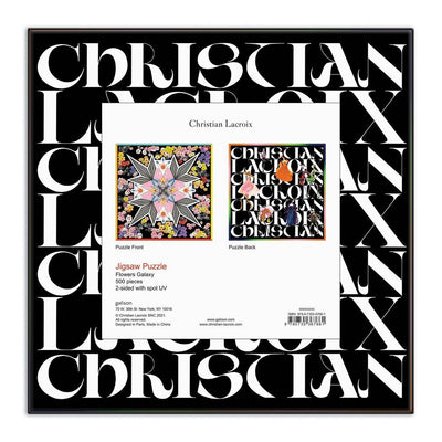 Christian Lacroix Flowers Galaxy Double-Sided Puzzle