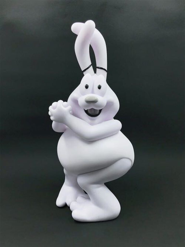 Cereal Killers Series: Tricky the Obese Bunny Monotone by Ron English