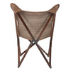 Butterfly Chair in Brown Leather