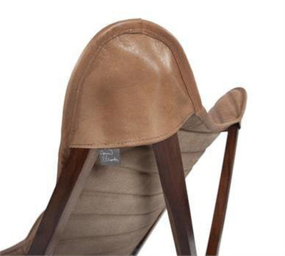 Butterfly Chair in Brown Leather