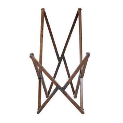 Butterfly Chair in Brown Leather