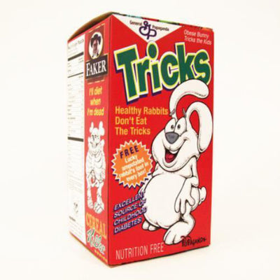 Cereal Killers Series: Tricky the Obese Rabbit by Ron English