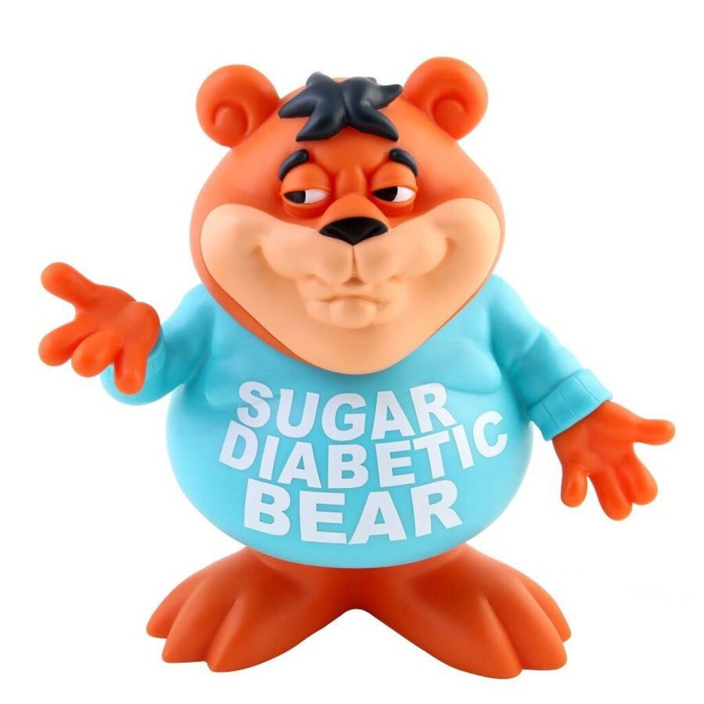 Cereal Killers Series: Sugar Diabetic Bear by Ron English
