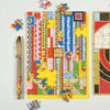Frank Lloyd Wright Greeting Card Puzzle: Saguaro Forms & Cactus Flowers