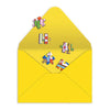 Frank Lloyd Wright Greeting Card Puzzle: Saguaro Forms & Cactus Flowers