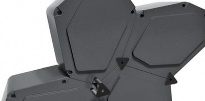 HIVE Modular Shelving Cell, CLOSED BLACK