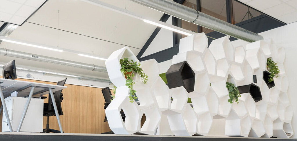 HIVE Modular Shelving Cell, OPEN WHITE