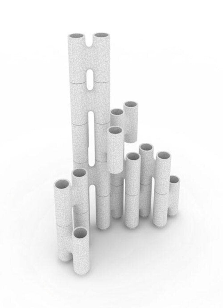 FLEX Modular Wall Links, WHITE (Set of 10)
