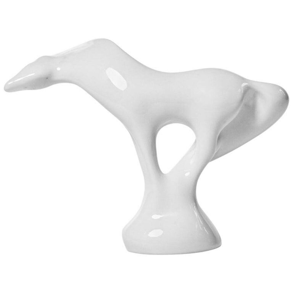 Porcelain Sculpture Horse by Jaroslav Jezek for Royal Dux Porcelain c1960s