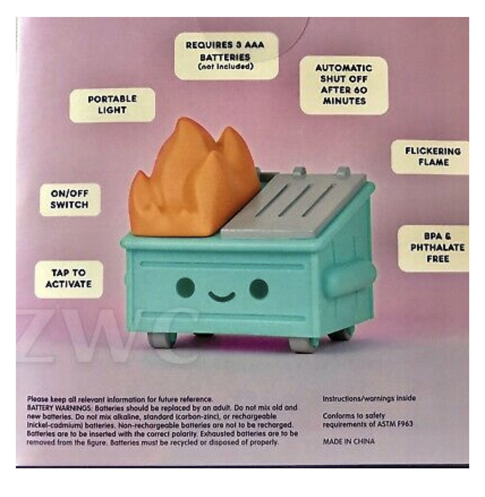 Dumpster Fire Night Light