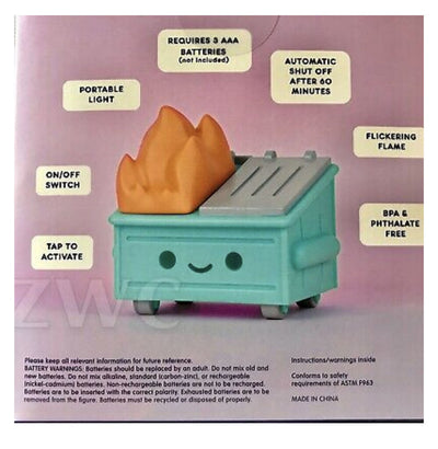 Dumpster Fire Night Light