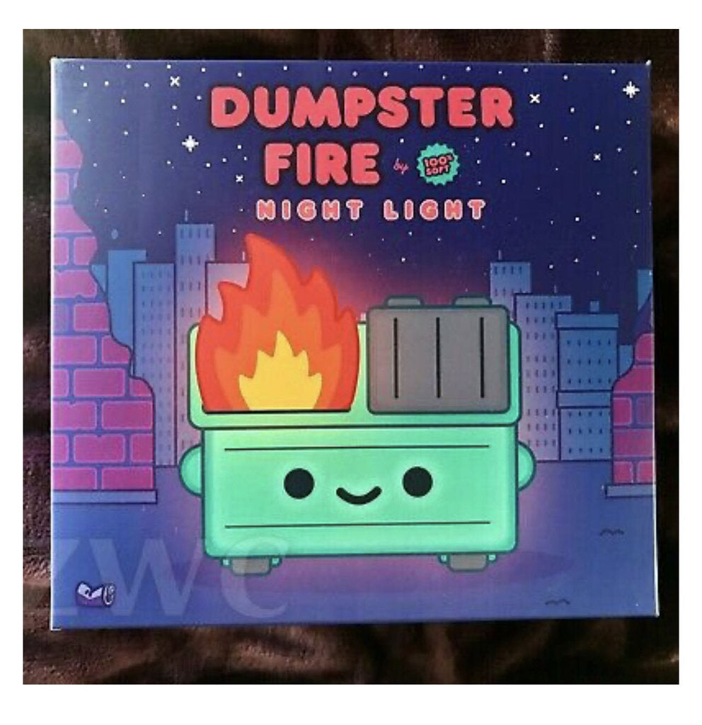 Dumpster Fire Night Light