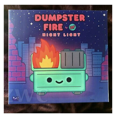 Dumpster Fire Night Light