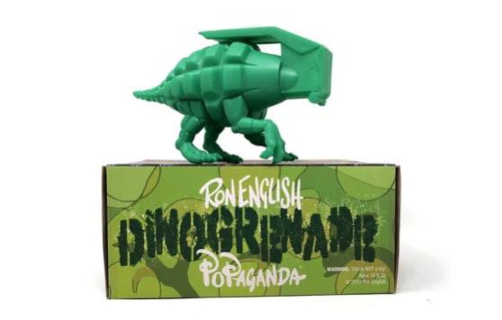 Dinogrenade by Ron English Popaganda