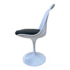 Tulip Side Chair White/ Black