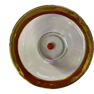 Mid Century Italian Art Glass Bowl