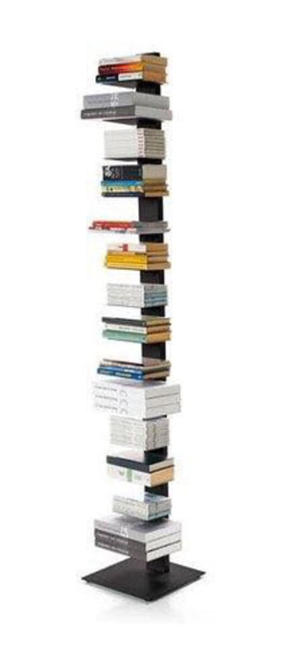 Gray 80" Bookcase Tower