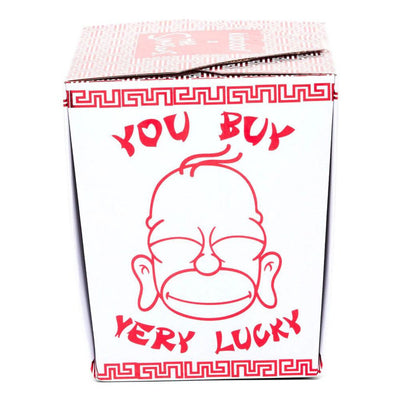 The Simpsons 7" Homer Buddha - Vinyl Figure- Vermillion Red Edition