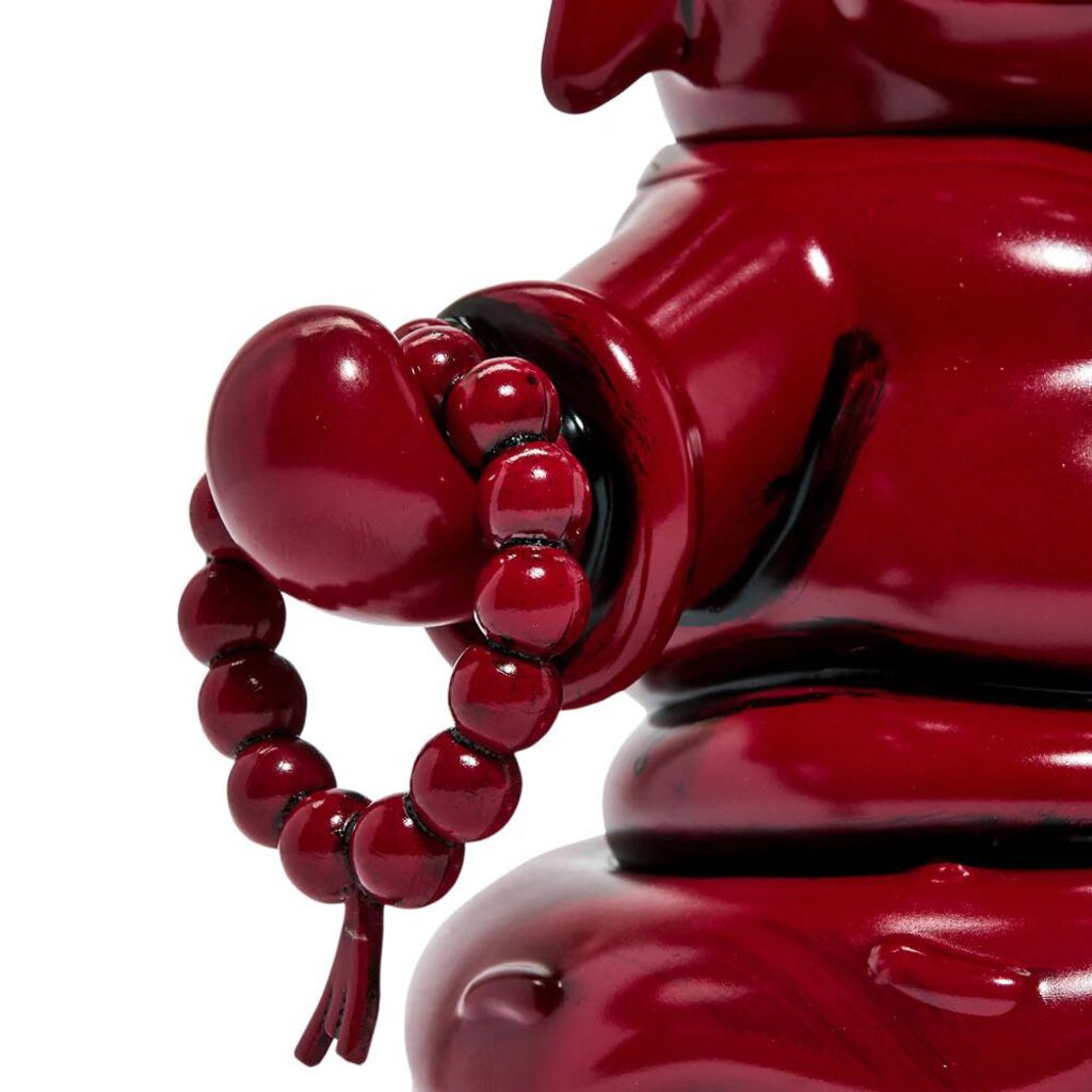 The Simpsons 7" Homer Buddha - Vinyl Figure- Vermillion Red Edition