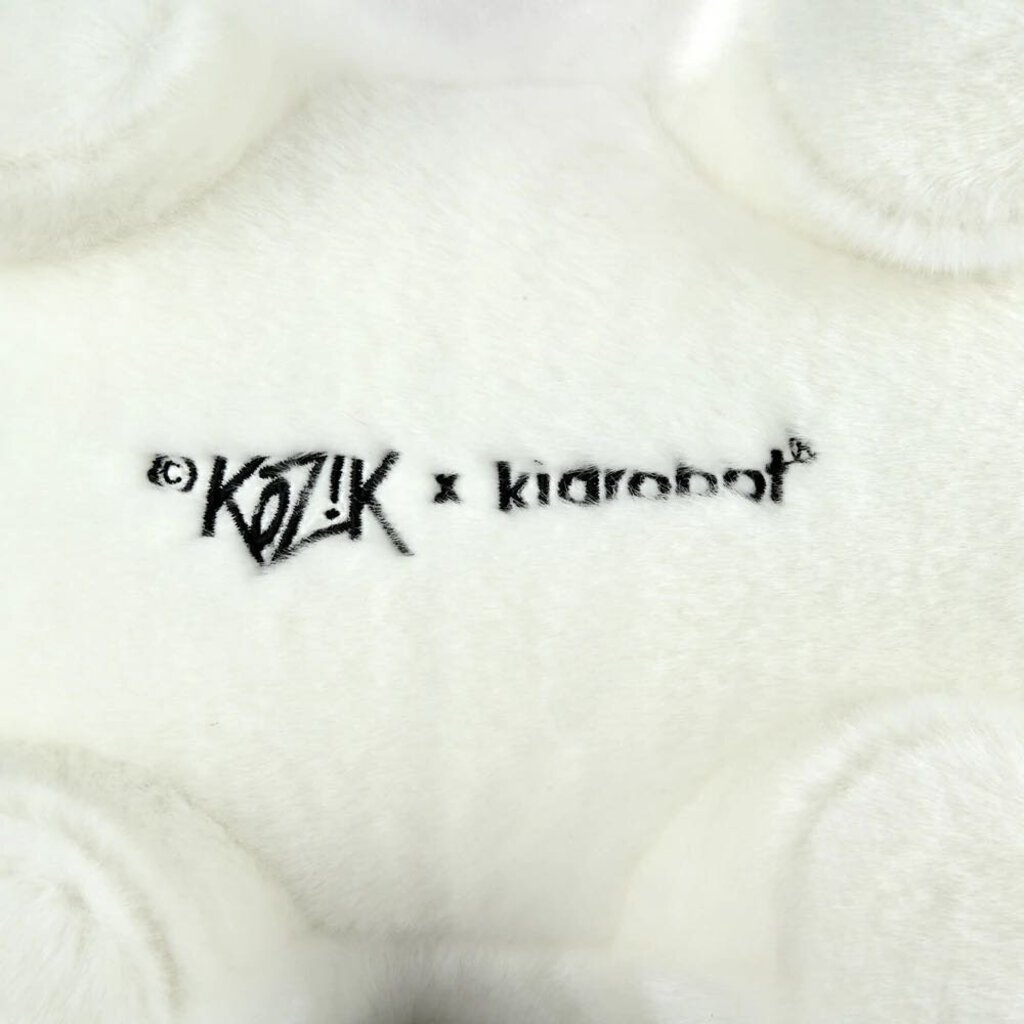 BACKSTAB SMORKIN LABBIT 14" PLUSH BY FRANK KOZIK - WHITE EDITION