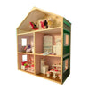 French Style Dollhouse for 18" Dolls 6' feet tall, 5' feet wide and 2' feet deep