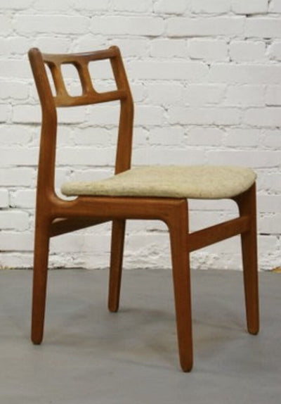 Vintage Scandinavian Teak Chair ca 1960s