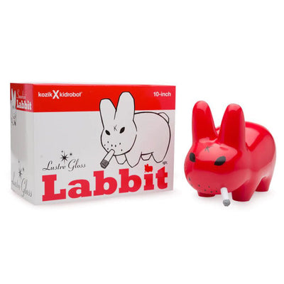 SMORKIN LABBIT 10" VINYL FIGURE BY FRANK KOZIK - LUSTRE GLOSS RED EDITION