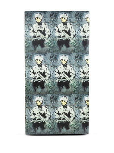 Banksy Riot Cop 400% + 100% Bearbrick Combo by Medicom