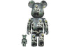 Banksy Riot Cop 400% + 100% Bearbrick Combo by Medicom