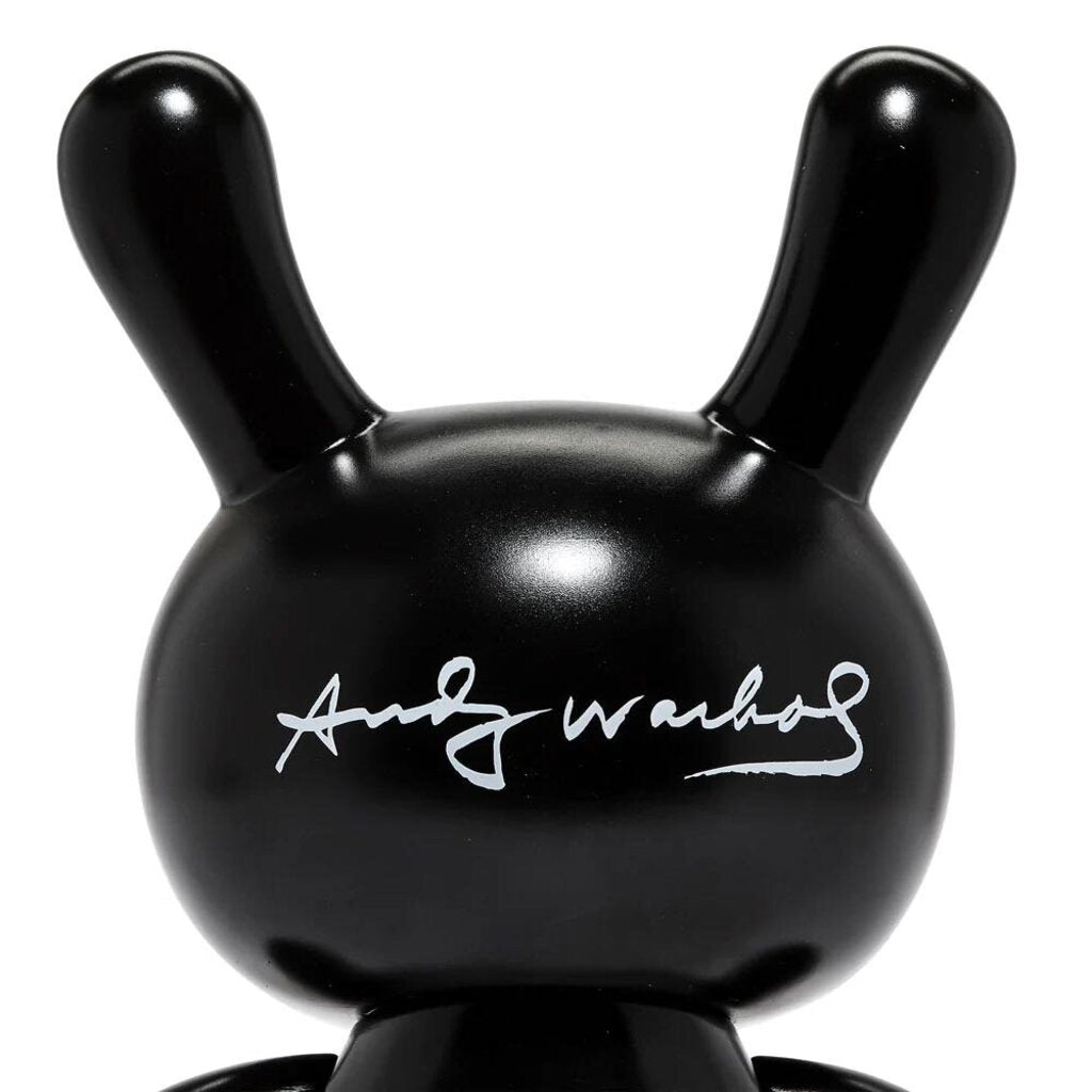 ANDY WARHOL FRIGHT WIG SELF-PORTRAIT 8" MASTERPIECE DUNNY - MONOCHROME EDITION