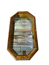 Vintage Wall Mount Framed Curio Shelf/Shadow Box