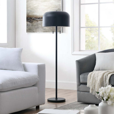 Dom Floor Lamp in Black