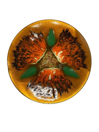 Vintage Edwards Star Enameled Copper Plate