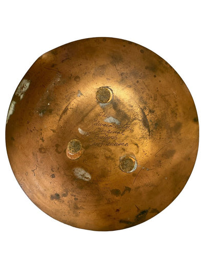 Vintage Edwards Star Enameled Copper Plate