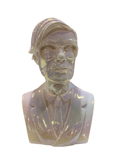 ANDY WARHOL 12” BUST VINYL ART SCULPTURE – IRIDESCENT EDITION (LIMITED EDITION OF 300)
