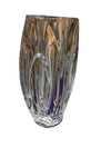 Vintage Clear Glass Bullet Vase by Rudolf Schroeter