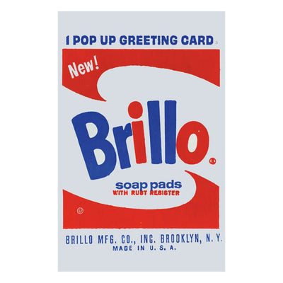 Andy Warhol Brillo Box Pop Up Card