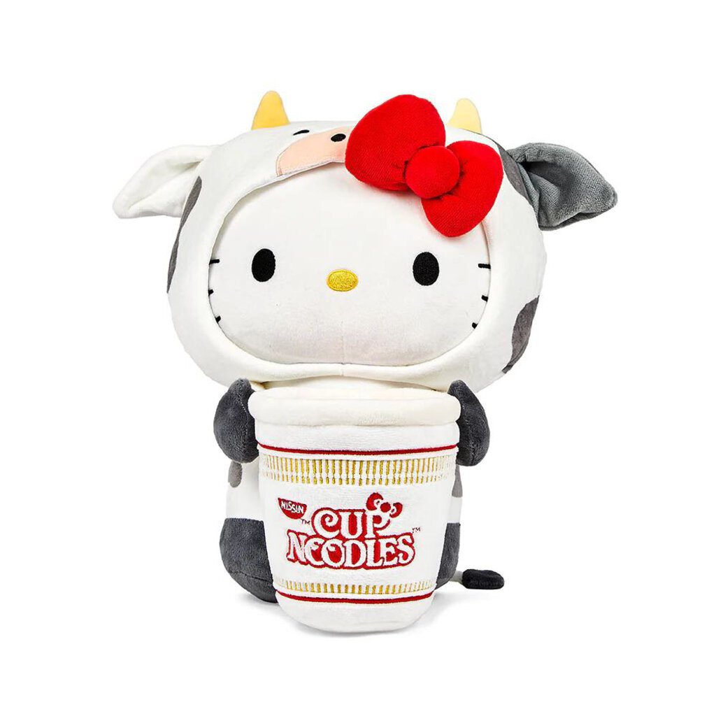 Nissin Cup Noodles x Hello Kitty Beef Cup 16-Inch Interactive Plush