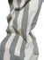 White & Grey Stripped Rug
