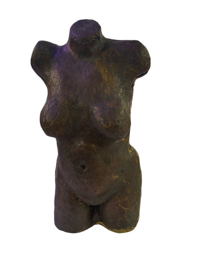 Brass Nude Female Bust