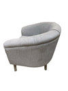 Armchair w/ Gray Upholstery