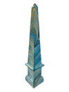 Marbelized Wood Obelisk